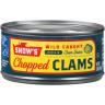 CHOPPED CLAMS