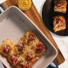 Sweet Hawaiian Ham and Cheddar Pull Apart Bites